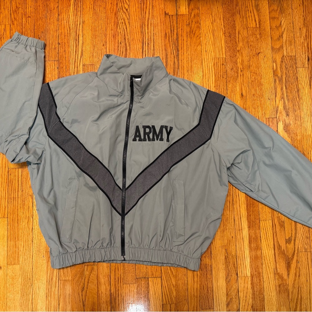 Gray Military Field Jacket